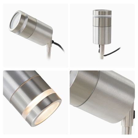 Грунтовый светильник Apeyron Chrome (Цхроме) 11-114