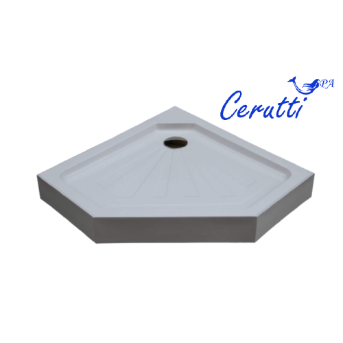Душевой поддон Cerutti SPA P91C 90х90 ABS-пластик белый - фото 3