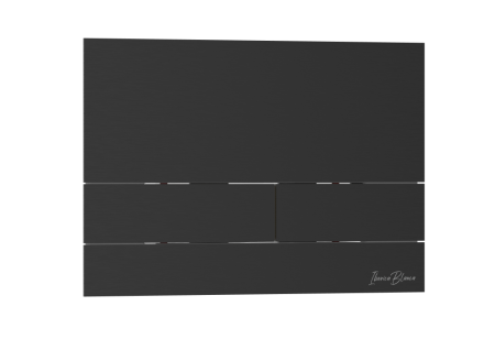 Клавиша смыва механическая Iberica Blanca INOX-S IB.B016.04 цвет черный