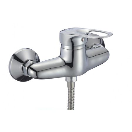 Смеситель для ванны и душа Fmark FM3004 настенный хром