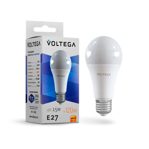 Лампочка светодиодная Voltega General purpose bulb 15W 7156 - фото 2