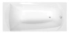 Ванна акриловая 1MarKa ELEGANCE 01эл1470 140х70 пристенная прямоугольная без ножек и каркаса