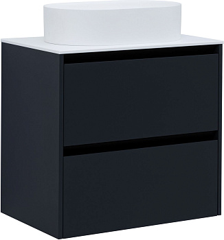 Тумба под раковину Allen Brau Activity 1.34003.AM 70х46х65 подвесная цвет черный