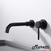 Смеситель для раковины Maretti Eleganza Black ENB32RF13 встраиваемый в стену черный