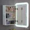 Зеркало-шкаф Alavann Cosmetic ALV1041001 60х80 подвесной цвет белый