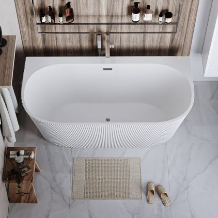 Ванна акриловая Grossman Cristal GR-17071M 170х80 отдельностоящая овальная с каркасом