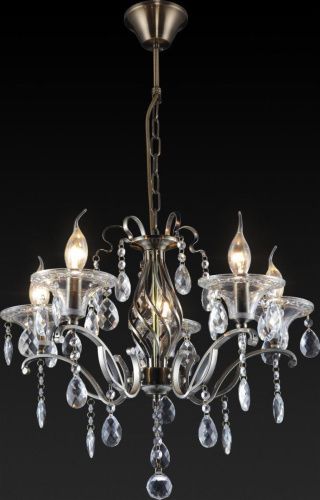 Люстра подвесная Toplight Zoe Bronze (Зое Бронзе) TL7220D-05AB - фото 2