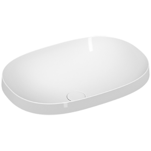 Раковина Vitra Frame 56 см 5652B403-0016 накладная цвет белый