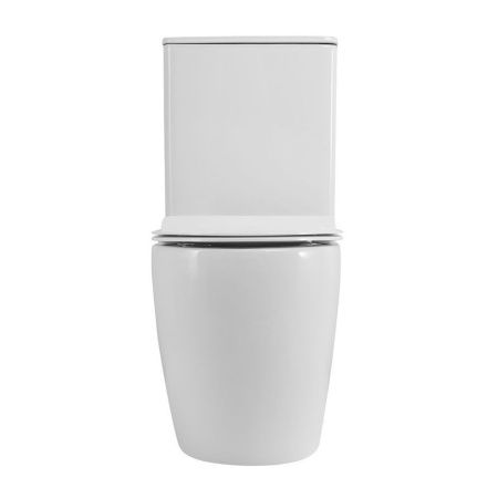 Унитаз напольный Art&Max Parma AM6089CPRVTSC белый с сиденьем микролифт смыв торнадо