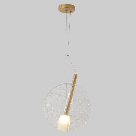 Светильник подвесной Crystal Lux Frozen (Фрозен) FROZEN SP1 BRASS