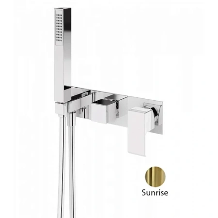 Смеситель Cezares PORTA PORTA-VDM2-SR встраиваемый золото