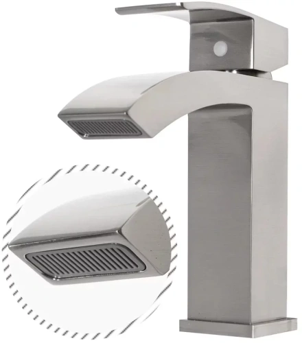 Смеситель Grocenberg GB2007NK на раковину никель - фото 2