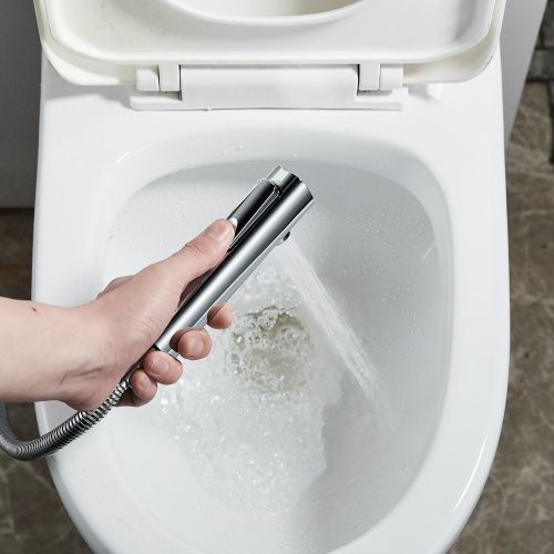 Гигиенический душ со смесителем Rose R1805-1 хром - фото 4