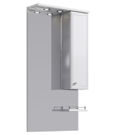 Зеркало в ванную Aqwella Y Ba.02.06 60х108 цвет белый