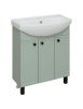 Тумба под раковину Runo Римини 00-00001275 70х30 напольная цвет зеленый