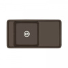 Кухонная мойка Aquaton Беллис 1A725132BS280 97х51 цвет коричневый
