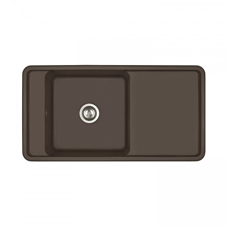 Кухонная мойка Aquaton Беллис 1A725132BS280 97х51 цвет коричневый