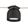 Трековый однофазный светильник Denkirs Belty spot (Белты спот) DK5540-BK
