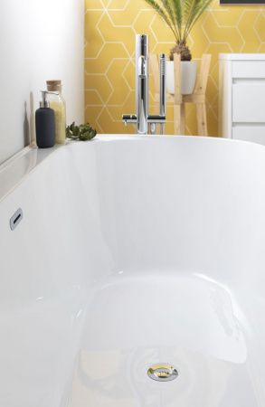 Ванна акриловая Allen Brau Priority 2.31003.20 170х80 пристенная овальная