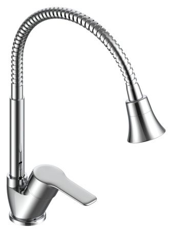 Смеситель для кухни Voda Wave WA519F на мойку хром