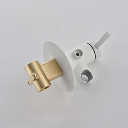 Гигиенический душ со смесителем Rose R235C белый