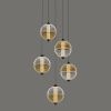 Светильник потолочный Delight Collection MD24022079-5A black/amber