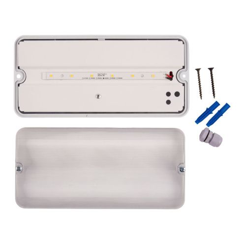 Светильник накладной Uniel ULW-K25A 6W/4000K IP65 WHITE - фото 5