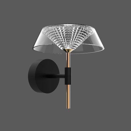Бра Delight Collection MB21001018-1A black/gold