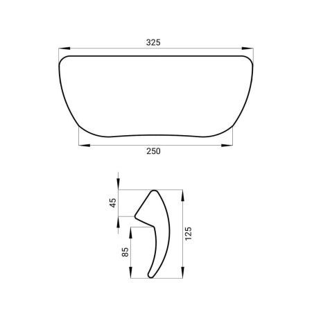 Подголовник Wellsee Useful Extras 261903000
