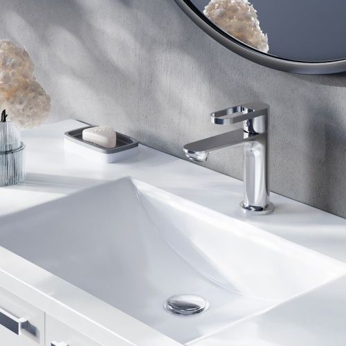 Смеситель Voda HR26M на раковину хром - фото 4