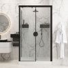 Душевой уголок Cerutti SPA MARBELLA 120B R 120х80 стекло прозрачное профиль черный без поддона