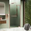 Душевая дверь Novellini N180 N1801B80-1N 80х200 стекло прозрачное профиль черный