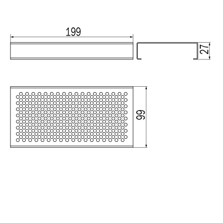Комплект аксессуаров Inda INDISSIMA BARRA A8851MNS