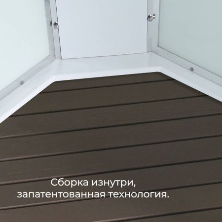 Душевая кабина AvaCan K K2012 120х90 прямоугольная с крышей ориентация универсальная