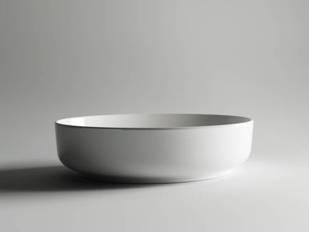 Раковина из сантехнического фарфора Ceramica Nova ELEMENT CN5002 60х40 накладная цвет белый без отверстий под смеситель