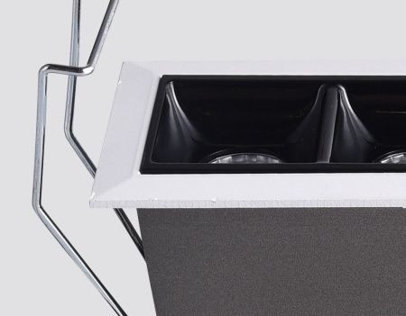 Светильник встраиваемый Delight Collection DA4005NS black/white