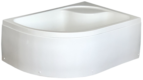 Душевой уголок Royal Bath BK RB8120BK-T-CH-R 120х80 стекло прозрачное профиль хром глянцевый - фото 2