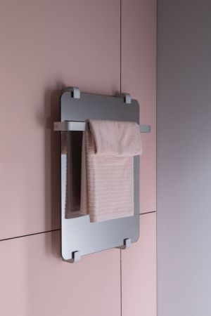 Полотенцесушитель электрический Allen Brau Infinity 00288916 45х60 серебро