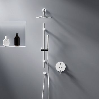 Душевая система Damixa Scandinavian Pure 936530000 встраиваемая в стену