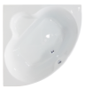 Ванна акриловая Royal Bath FANKE RB581200 140х140 угловая четверть круга без каркаса