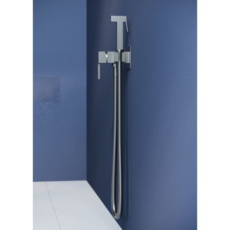 Гигиенический душ со смесителем RGW Shower Panels 581408212-11 серый