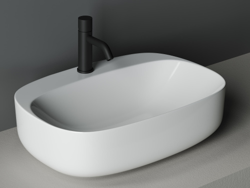 Раковина Ceramica Nova ELEMENT 60 см CN5012 накладная цвет белый - фото 2