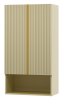Шкаф Brevita Vega VEG-08060-031 60х32х110 подвесной цвет бежевый/золотой