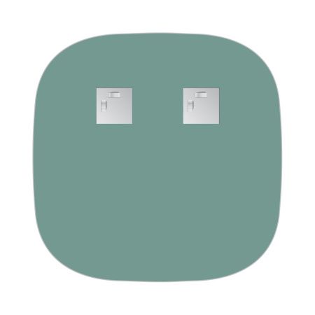 Зеркало Evoform Primary BY 0136 50х50 подвесное