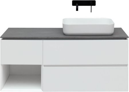 Тумба под раковину Allen Brau Infinity 1.21007.WM 120х50 подвесная цвет белый