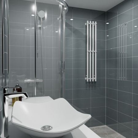 Полотенцесушитель электрический Altasan Арго Арго12021БМ 20х120 белый