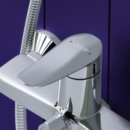 Смеситель для ванны и душа Dorff Ultra D5095000 настенный хром