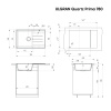 Кухонная мойка Ulgran Quartz Prima 780-07 78х50 цвет черный