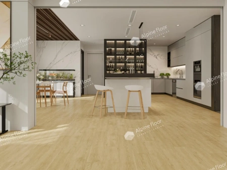 Кварцвиниловая плитка Alpine Floor Ultra ECO 5-23 Дуб Кремовый толщина 0.2 см 34 класс 1219,2х184,15