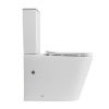 Унитаз напольный Art&Max Tito AM6088CPRVTSC белый с сиденьем микролифт смыв торнадо